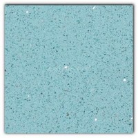 Gulfstone Quartz Aquamarine sparkly mirror tile in 90x90cm